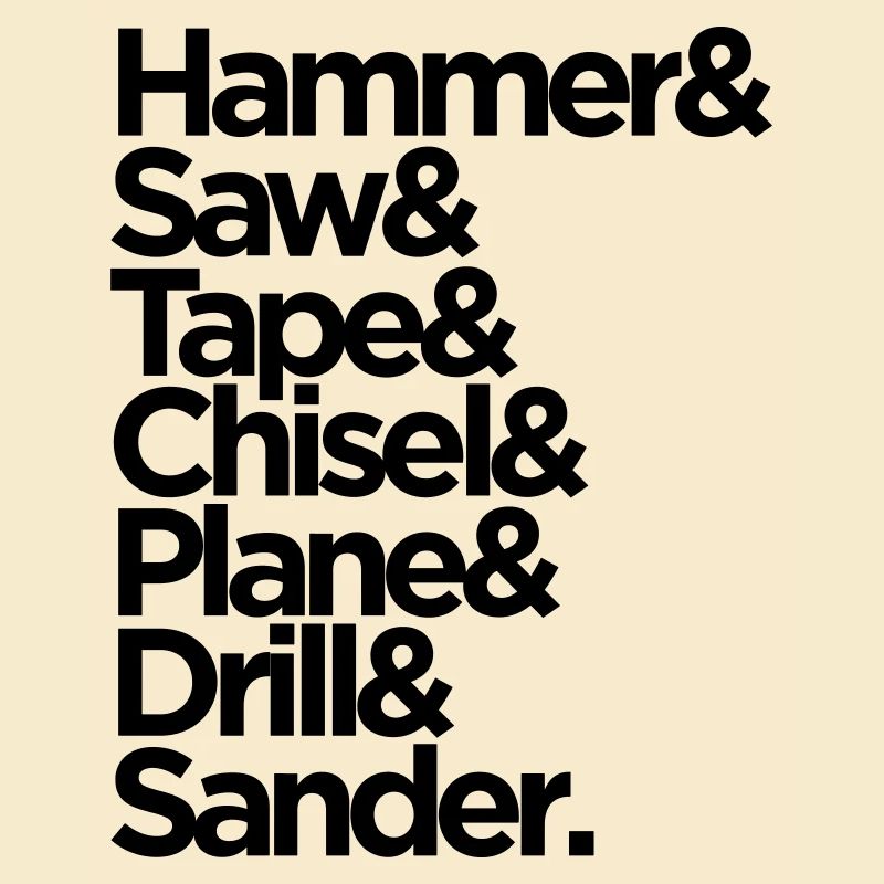 Funny Carpenter Tools