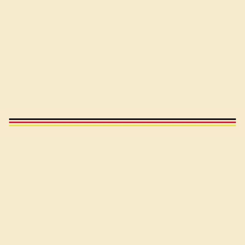 Germany Flag Line
