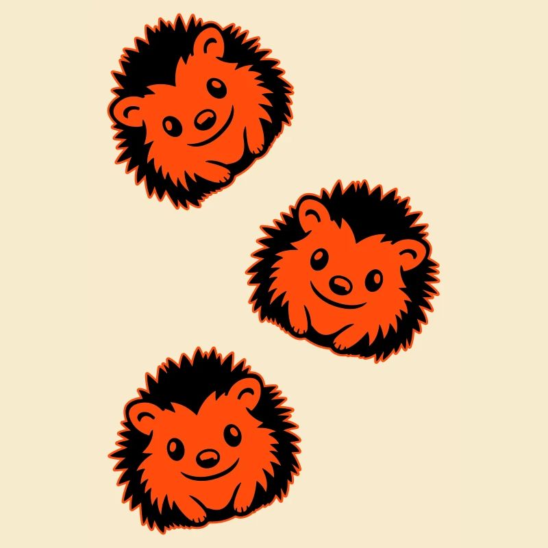 Hérisson Bande Dessinée Mignon