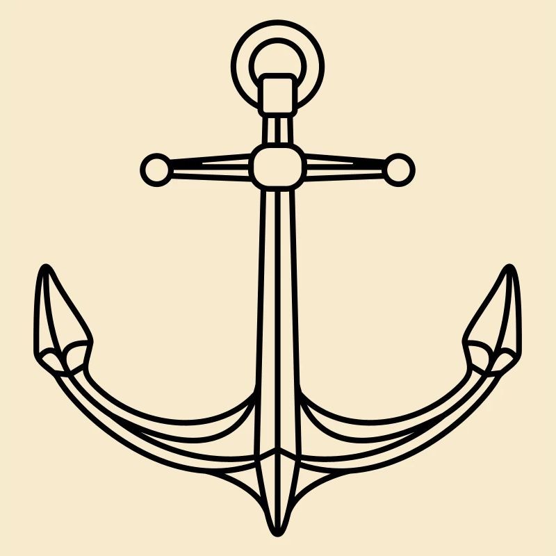 Conception d’ancre de logo
