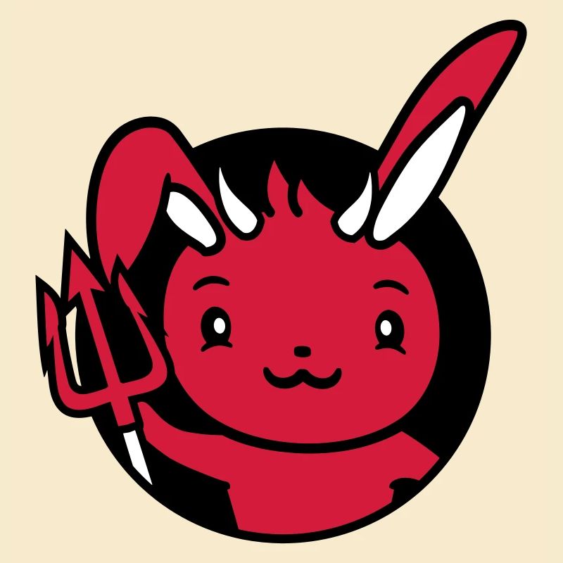 Bunny Devil Démon Mal Satan Enfer Trident Costume