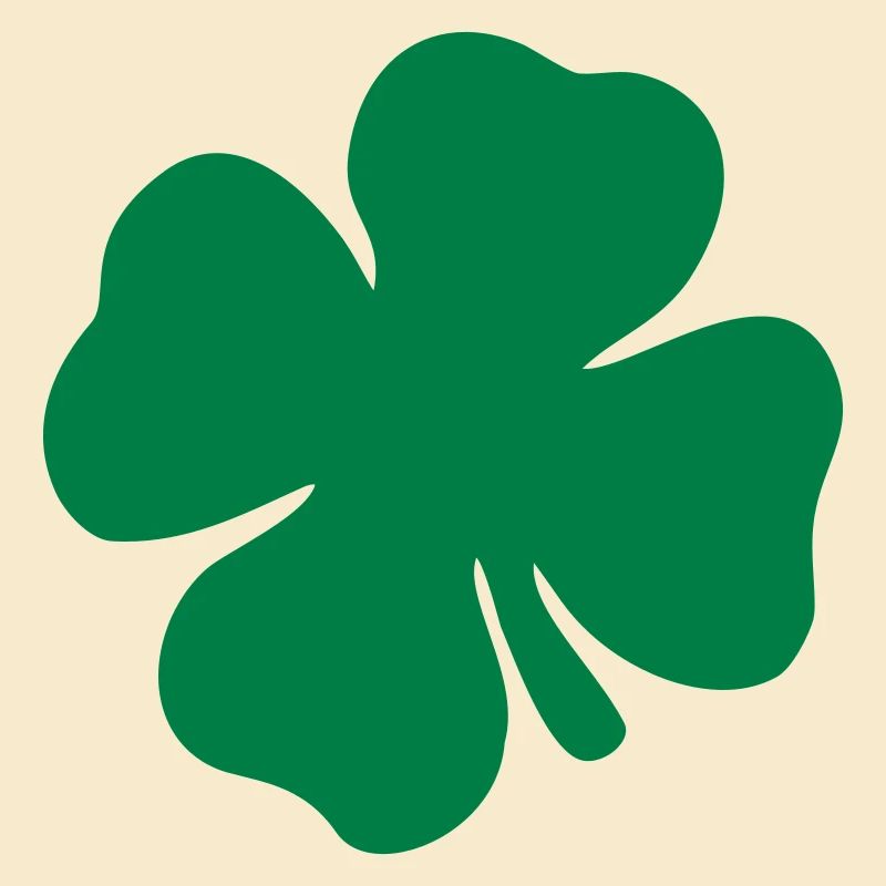 Trèfle complètement vert