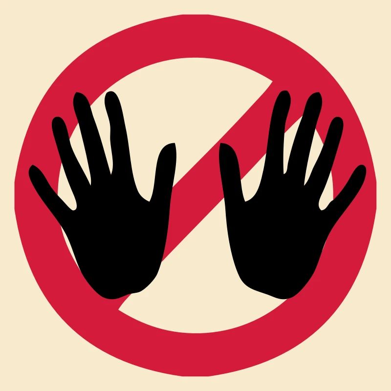 Nicht anfassen - Don't touch