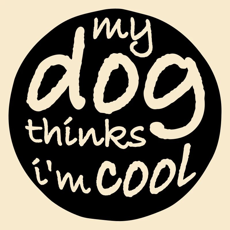 Dog thinks im cool