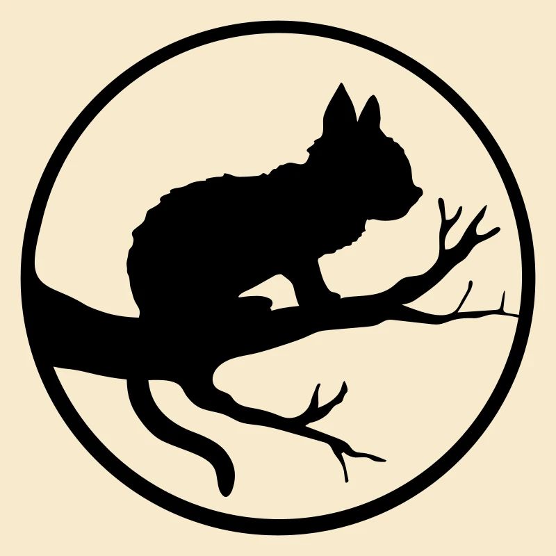 Arbre de Lune Chat Noir