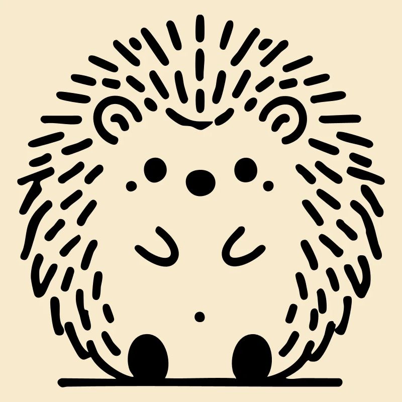 Igel Igelchen Herbst