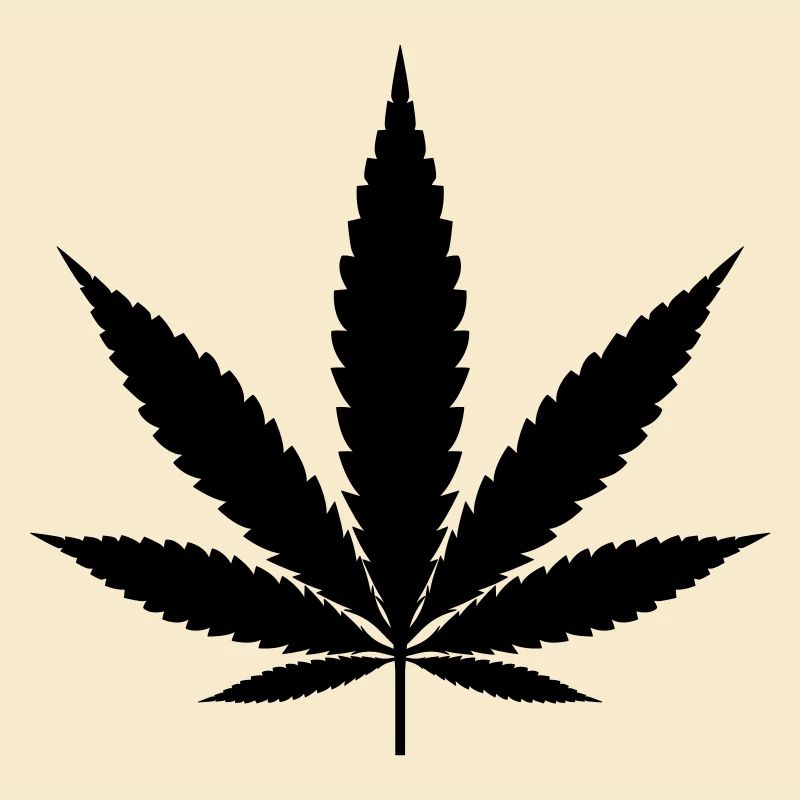 Marihuana Blatt