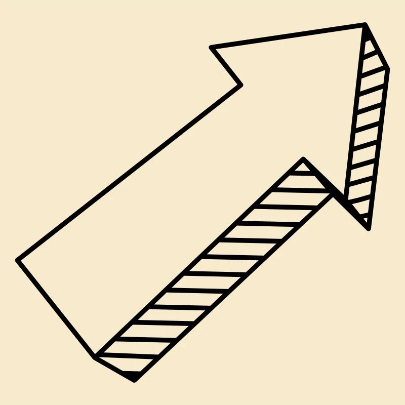 Flèche en 3D