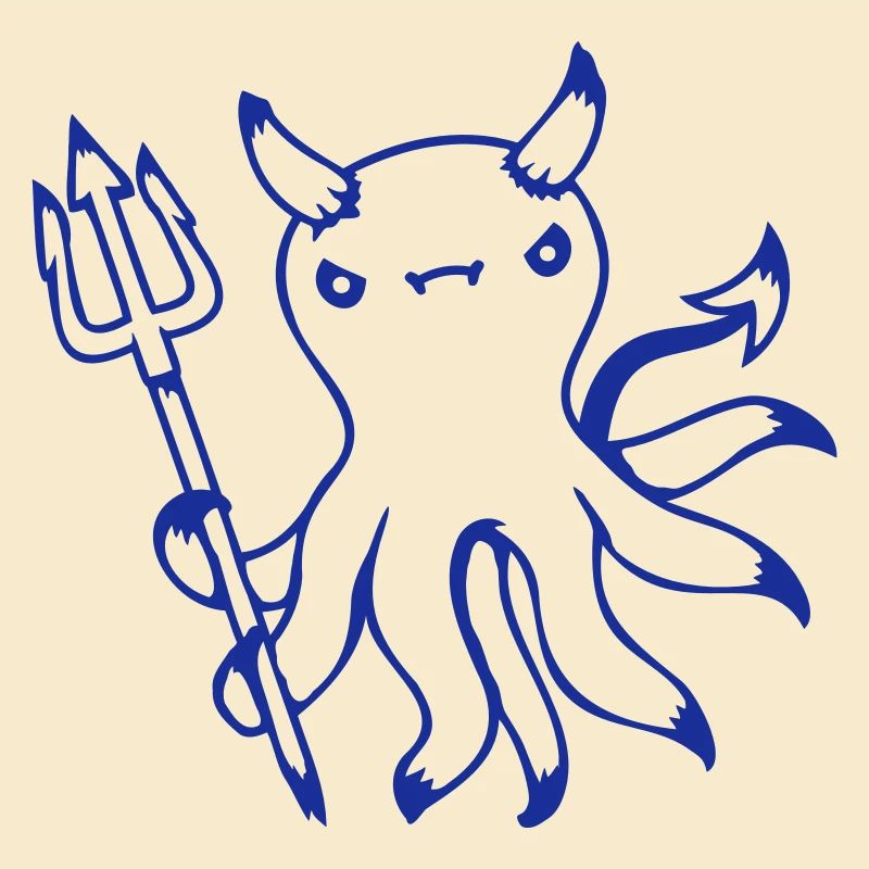 Octopus Devil Hell Satan Evil Purgatory Naughty