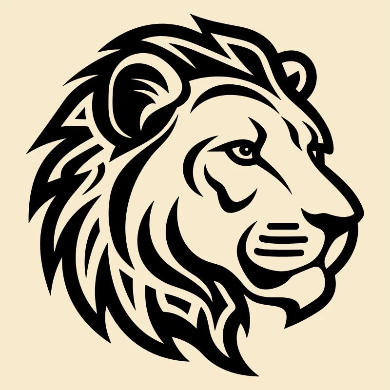 Tête de lion