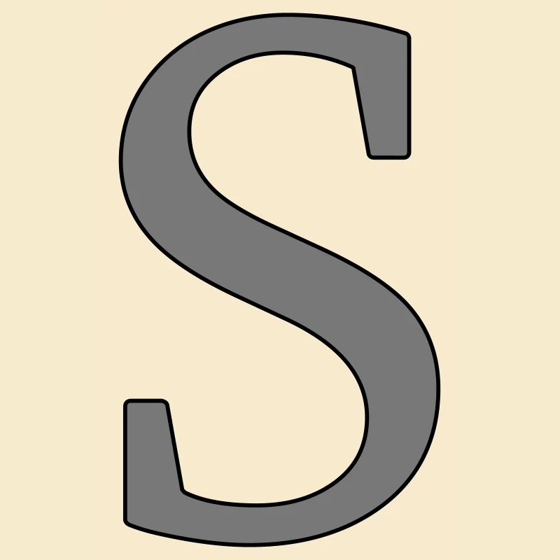 Lettre S lettre initiale