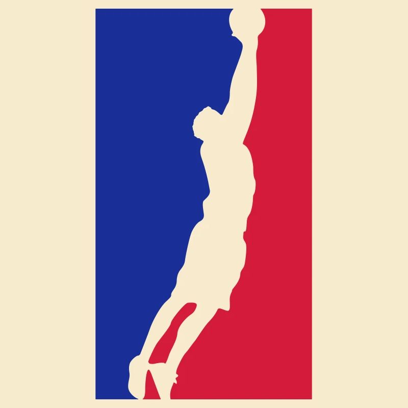 Silhouette de basket-ball