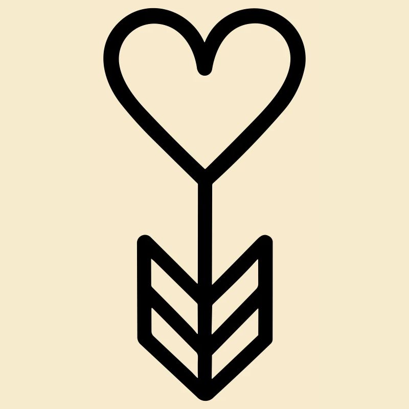 Flèche coeur