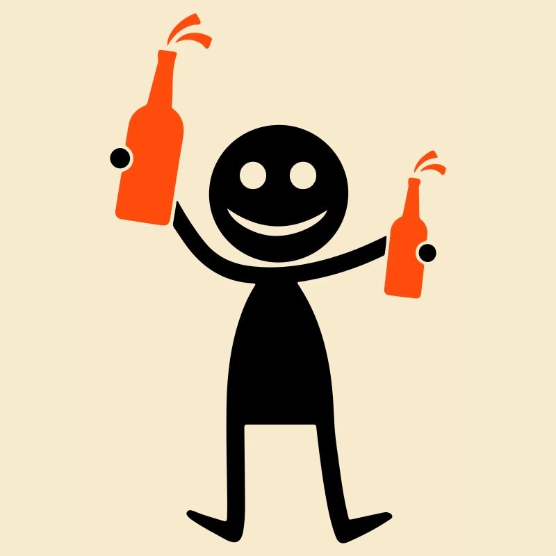 Bier Party Silhouette
