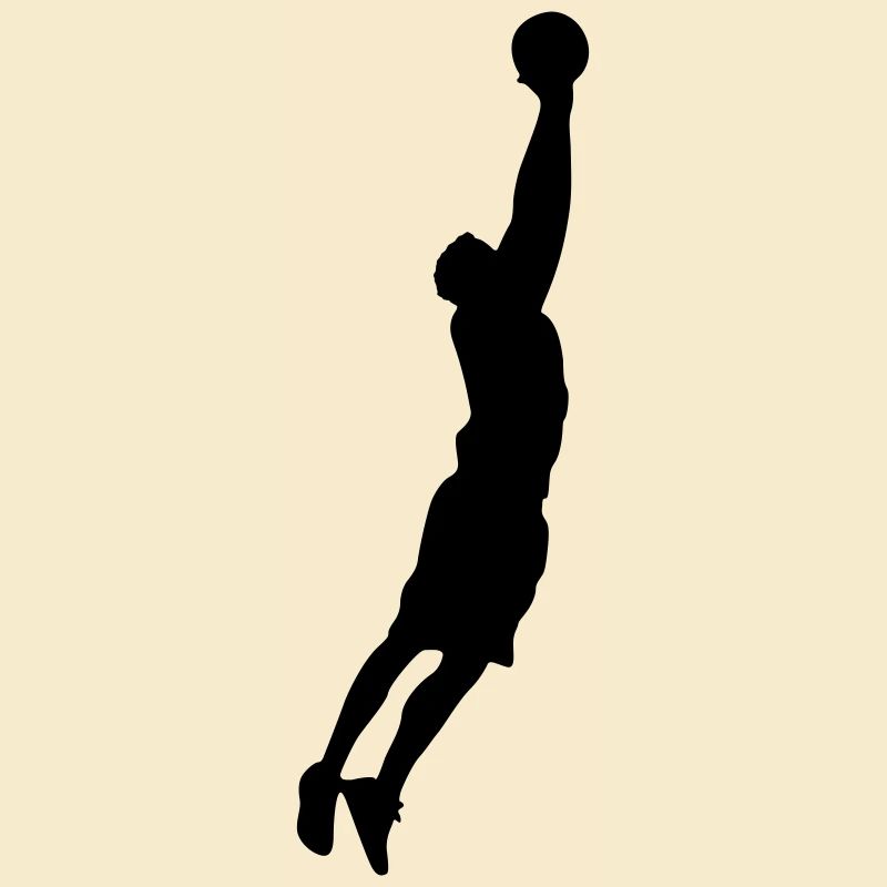 Silhouette de basket-ball