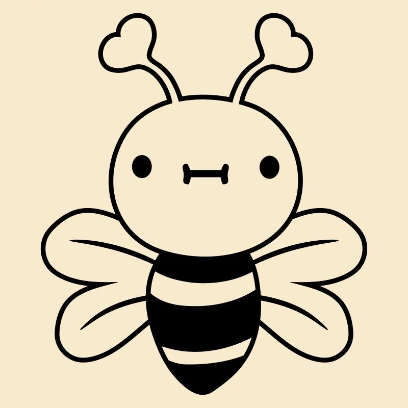small nice bee hornet wasp