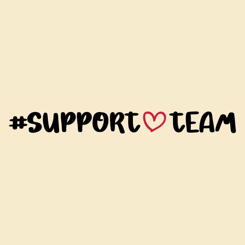 Support team heart