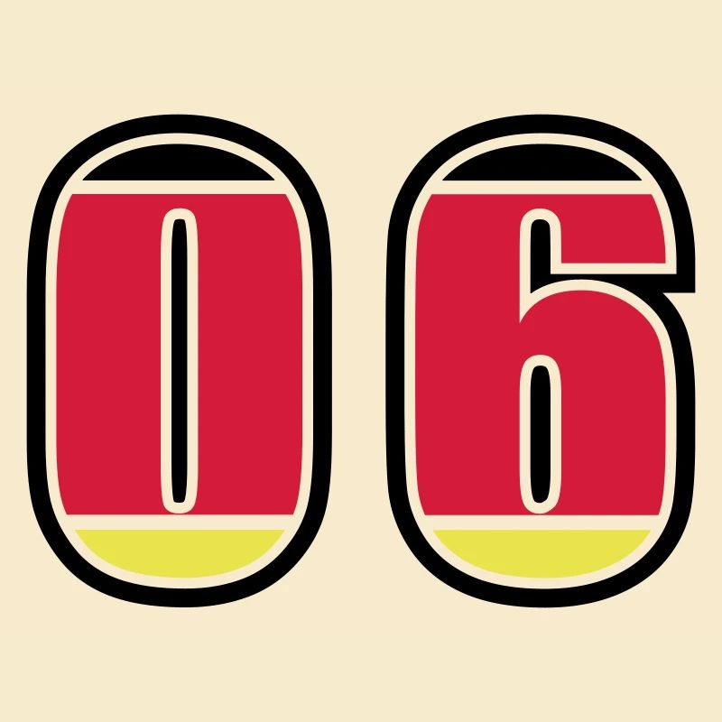 6 Nummer Deutschland Trikot