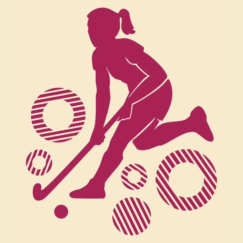 Field hockey player