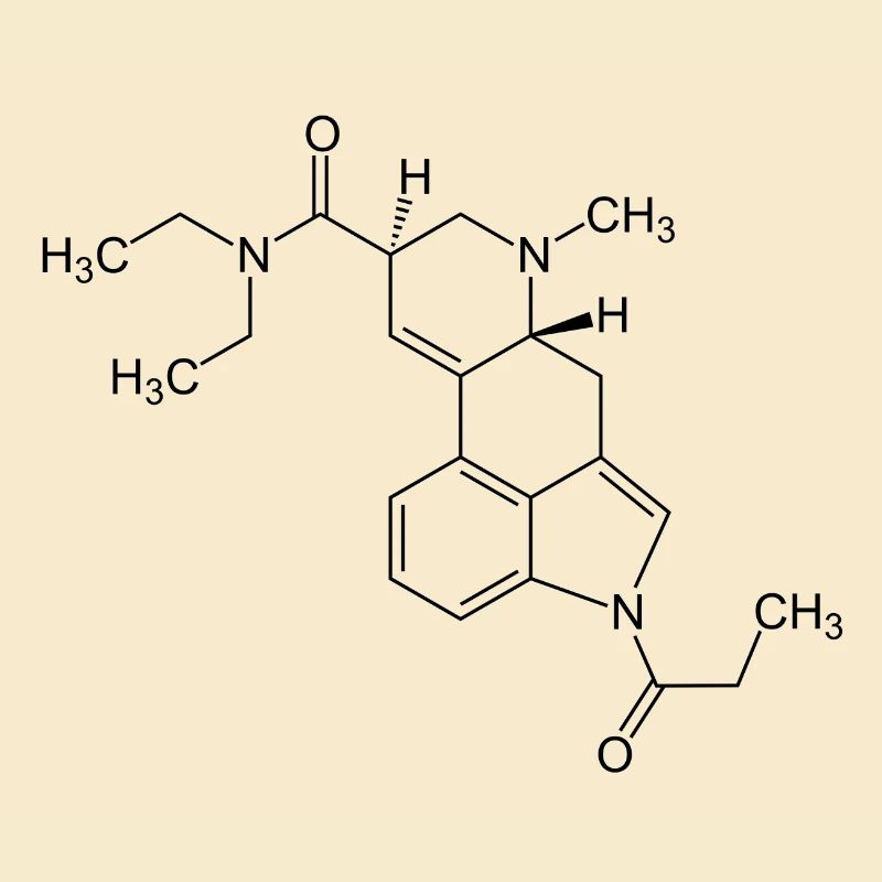 Formule de structure 1P LSD - noir