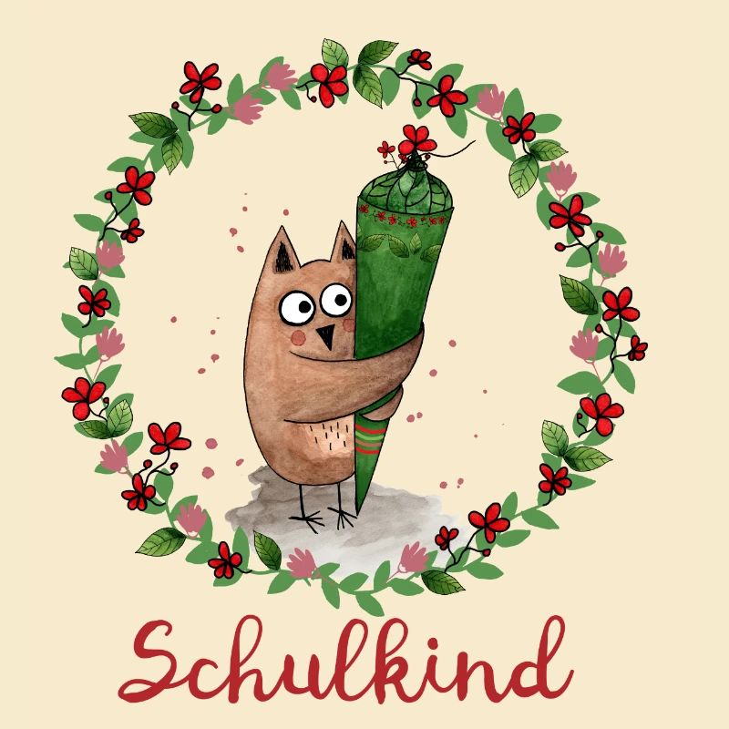 Schulkind Eule