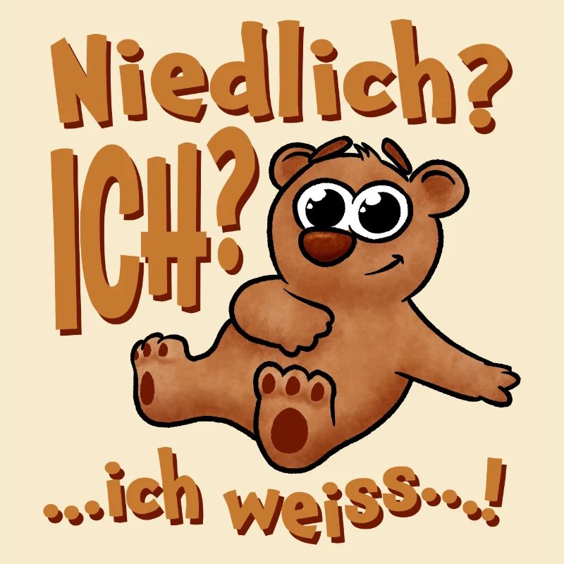 Niedlicher Bärenspruch
