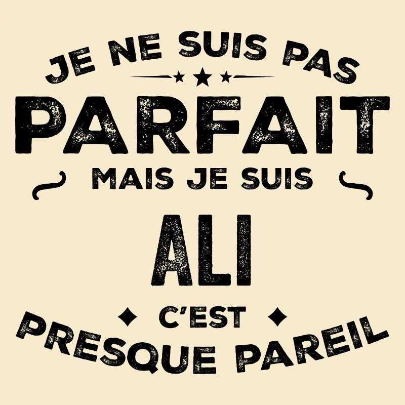 Ali – A Funny and Proud First Name, Legend