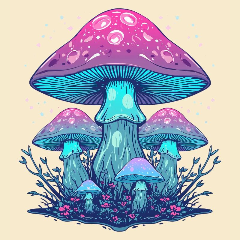 Ätherische Neonpilze