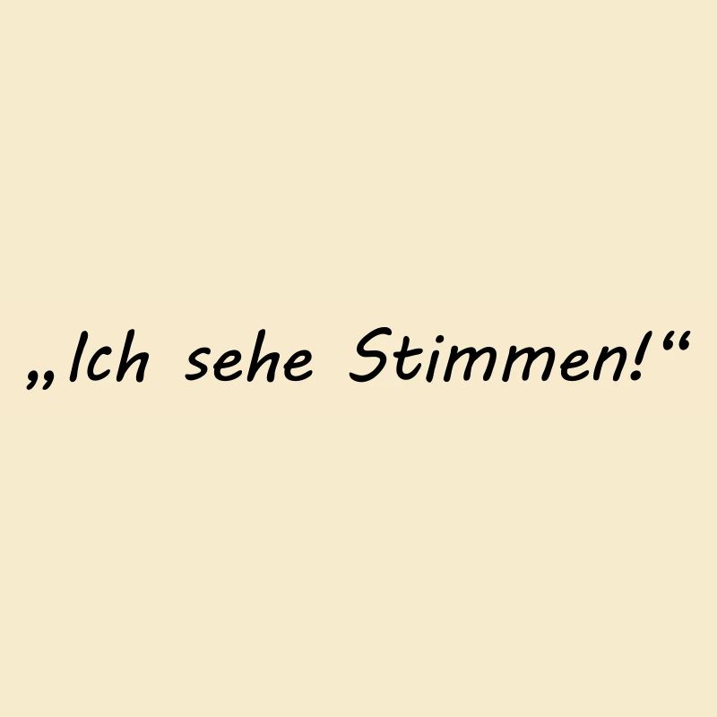 ich sehe stimmen - psycho