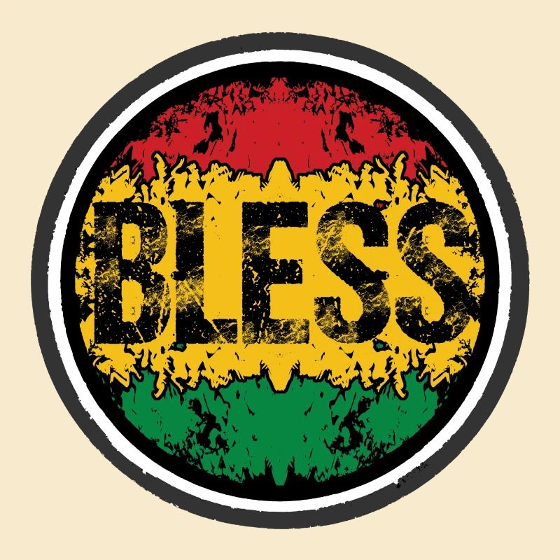 Rastafarian Floral Pattern