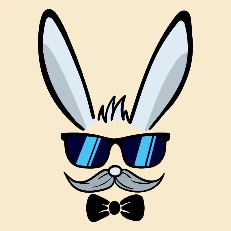 Il | Lapin de Pâques Visage Lapins de Pâques Joyeuses Pâques