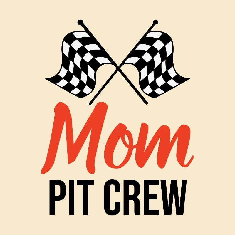 Mom Pit Crew Muttertagsgeschenk