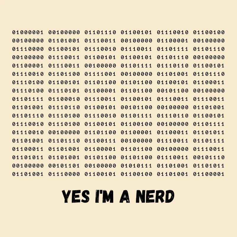 I'm a nerd