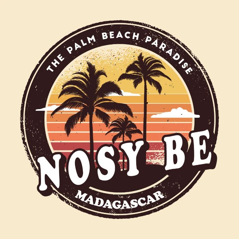 Design de plage de Nosy Be Madagascar