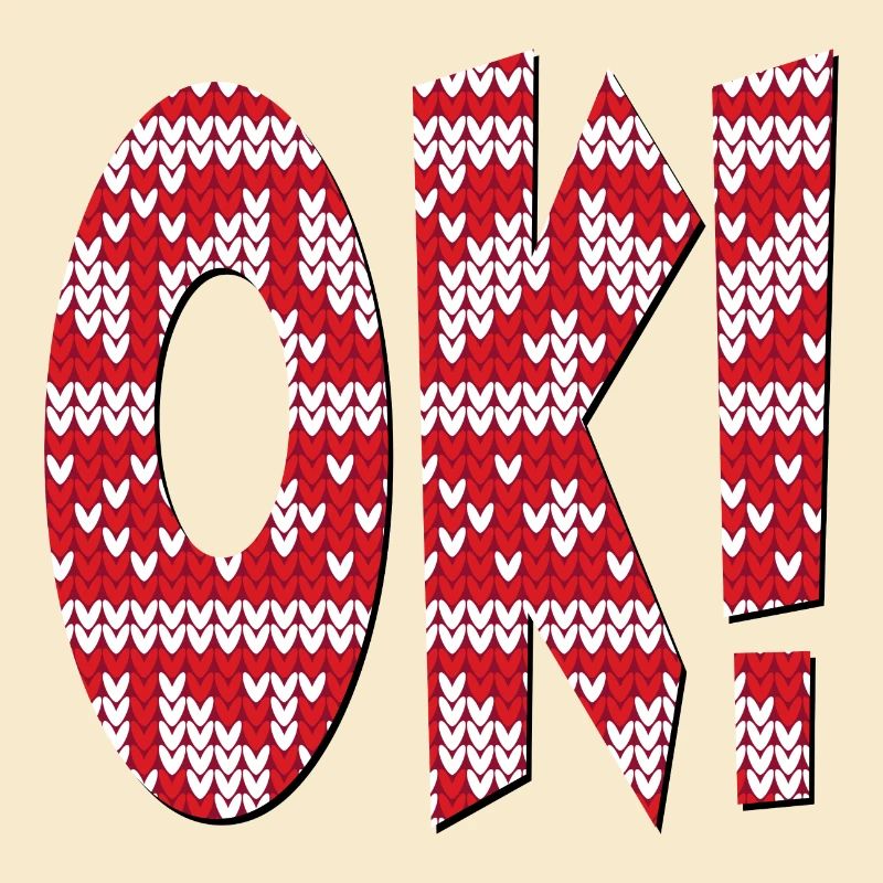 KNITTING PATTERNS OK - APPROVAL SAYINGS