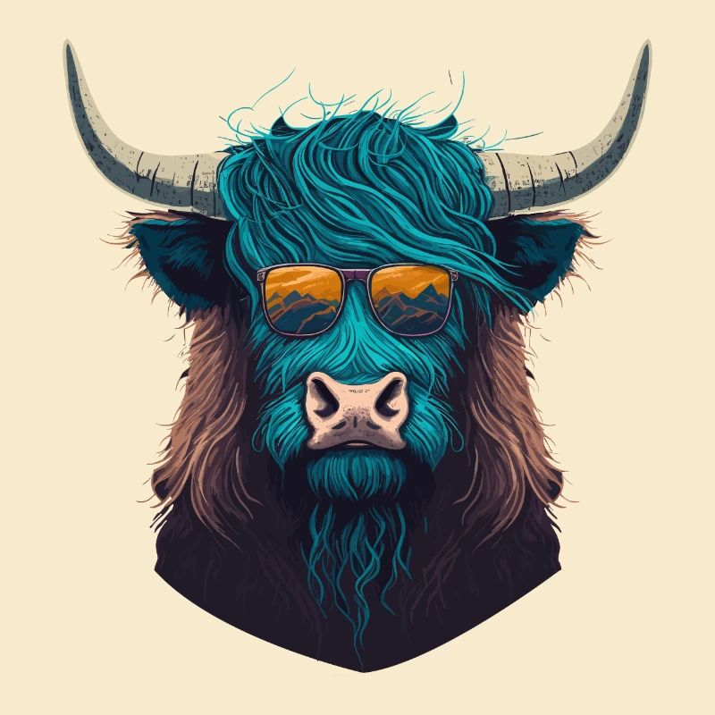 Yak with Sunclasses