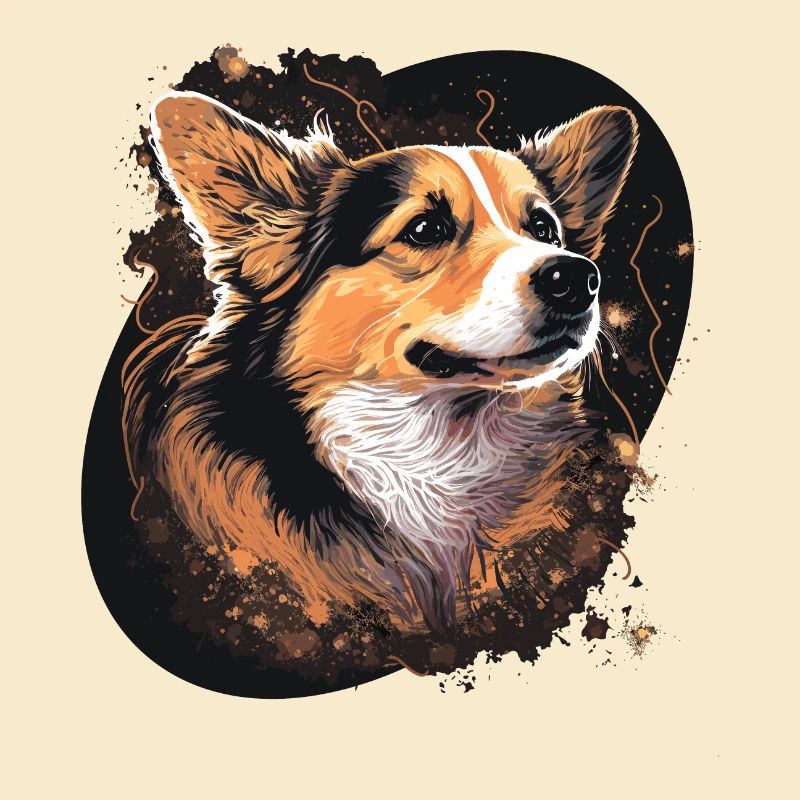 Lackierung Stil Corgi