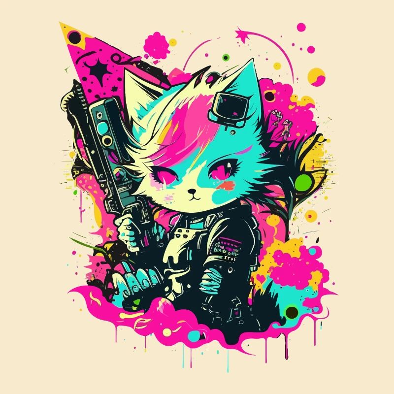 Cyper Warrior Kitty