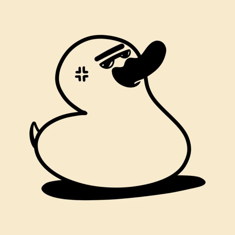 Canard en caoutchouc vous