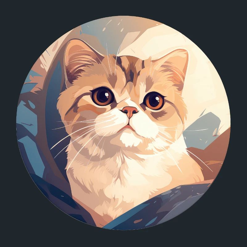 Scottish fold-eared cat
