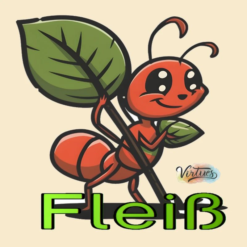 Werte mit Tieren: FLeiß