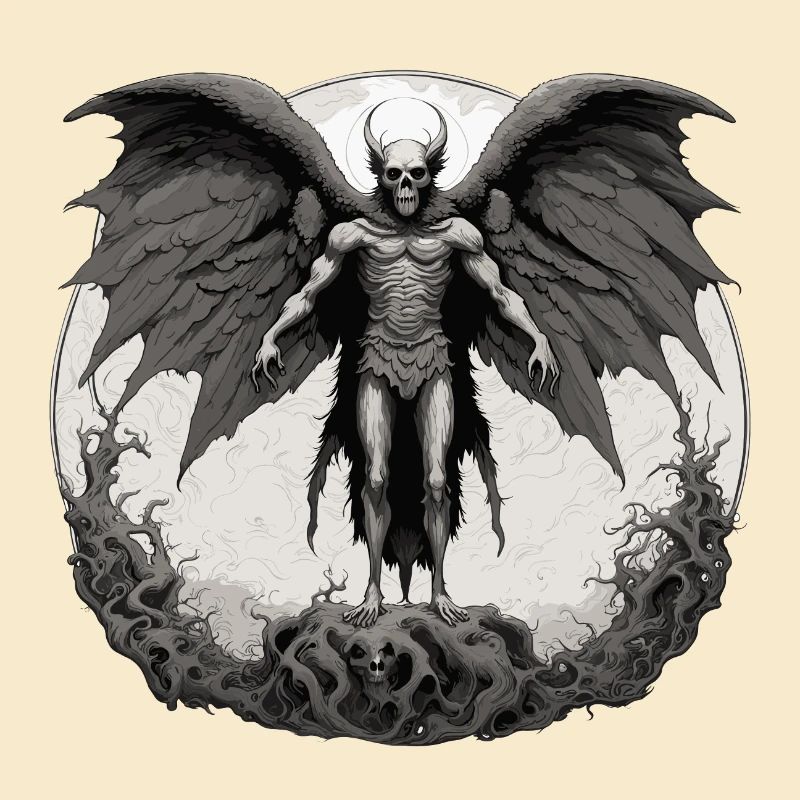 Mothman / Moth / Insect / Mythical Creature / Flutter