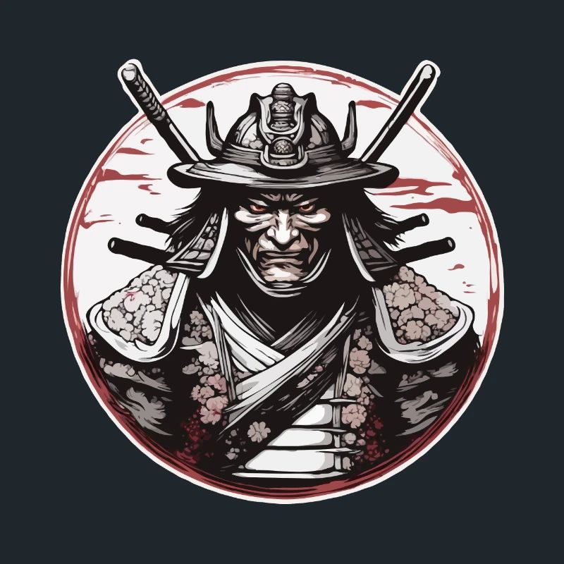 Samurai / Japanisch / Harakiri / Katana / Mann