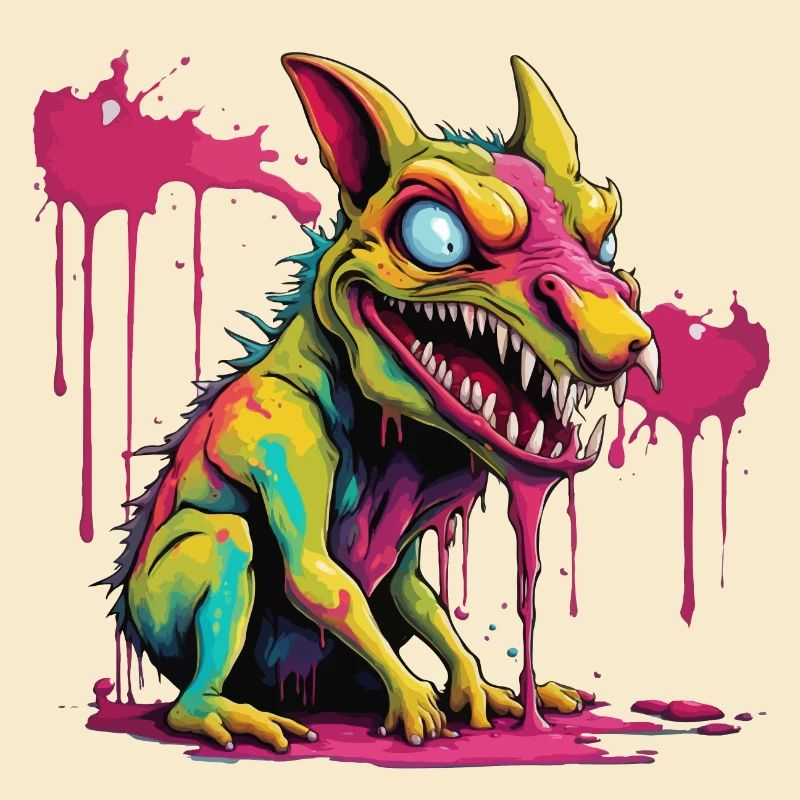Chupacabra / Créature suceuse / Monstre /Espagne