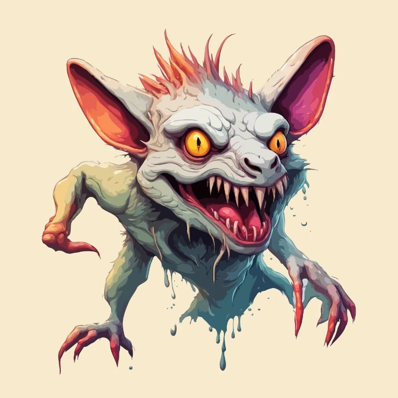 Chupacabra / Créature suceuse / Monstre /Espagne