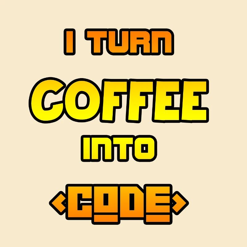 Je transforme le café en code