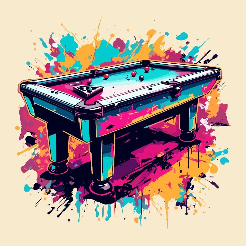 Billard / Boule de billard / 8 boules / billard / Kö