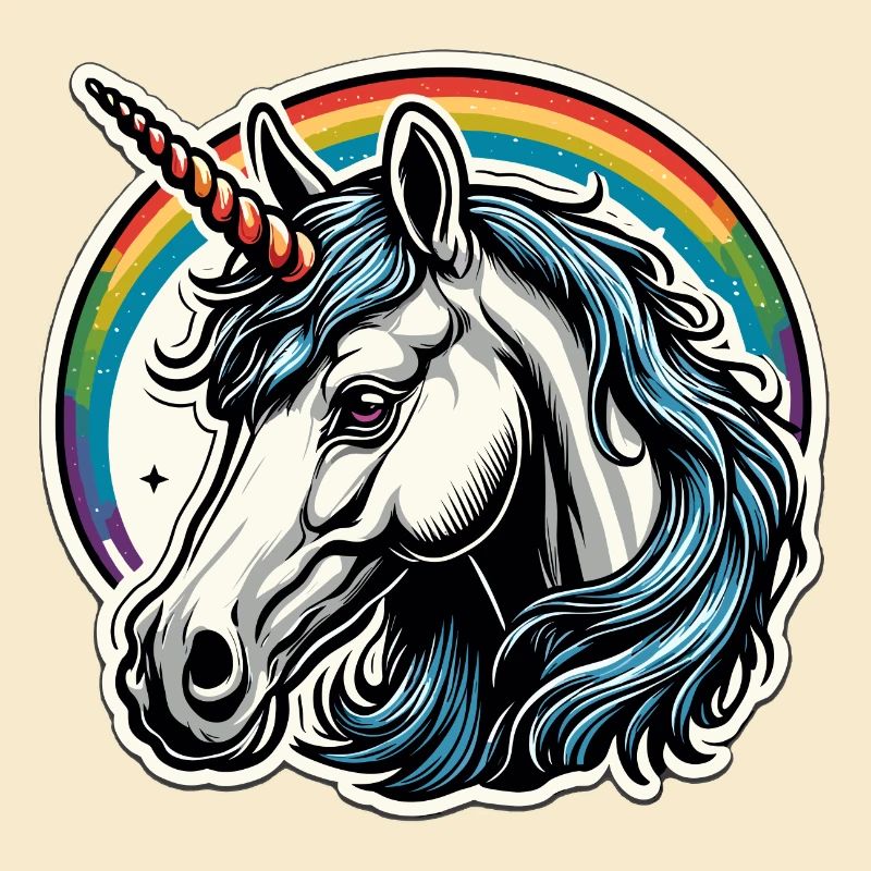 Unicorn / Mythical Creatures / Fairy Tale / Magic / Glitter