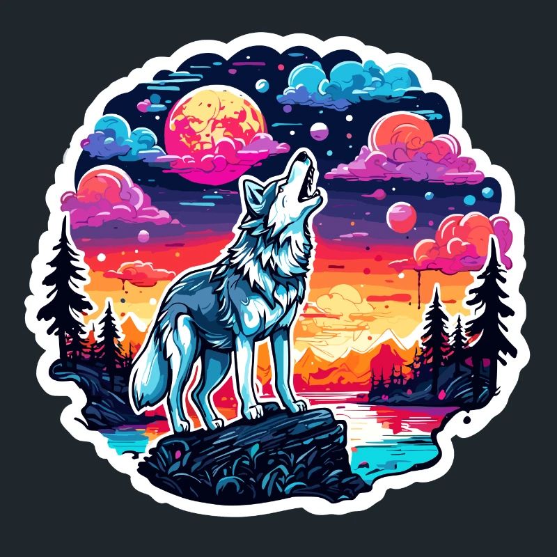 Wolf / Pack / Forest / Wild / Wildlife / Howl