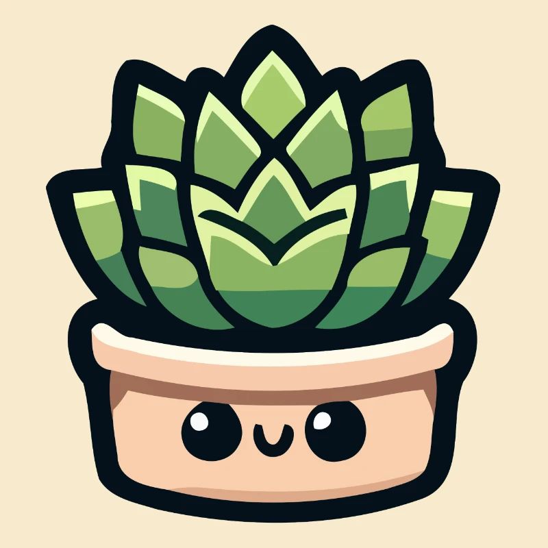 Petite potted pal : la succulente joyeuse